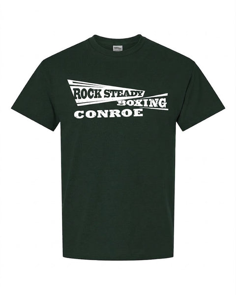Short Sleeve T-Shirt - Large Classic Front - Forest Green, front