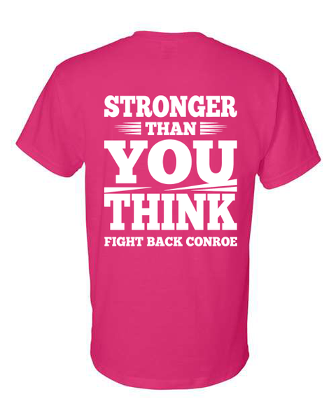 Short Sleeve T-Shirt - Stronger back design, Heliconia