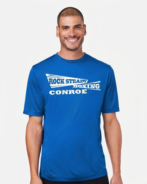 Performance T-Shirt - Large Classic Front - Deep Royal, front