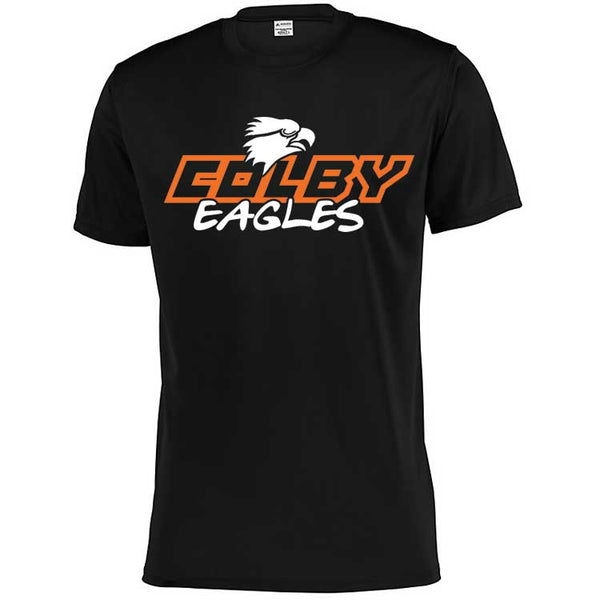 Adult Colby Eagles Text Dri-Fit Performance Tee