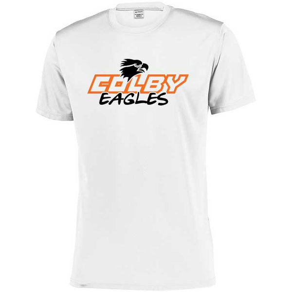 Adult Colby Eagles Text Dri-Fit Performance Tee