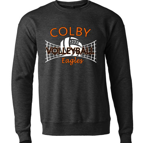 Adult Colby Volleyball 2021 Sweatshirt