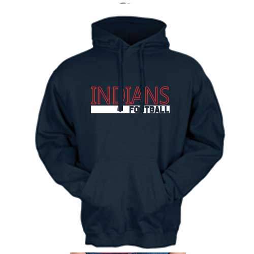 Adult Navy Indian Multisport Hoodie