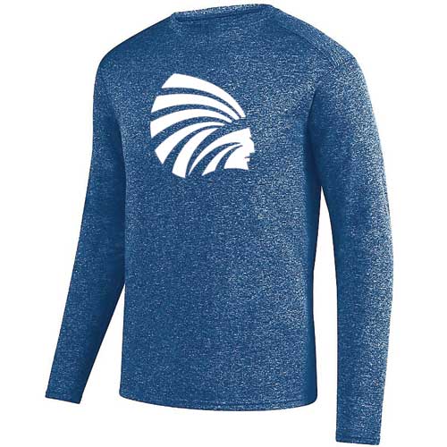 Adult Manhattan Indian Logo Kinergy Training Dri-Fit Long Sleeve