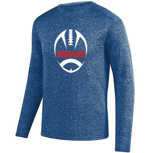 Adult Manhattan Vertical Football Kinergy Training Dri-Fit Long Sleeve
