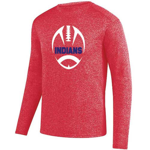 Adult Manhattan Vertical Football Kinergy Training Dri-Fit Long Sleeve