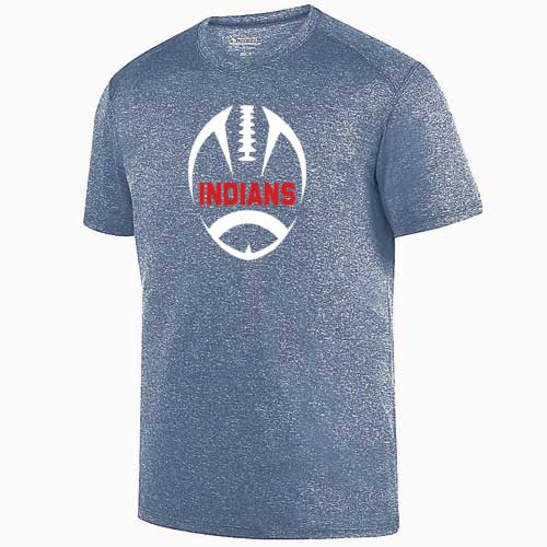 Adult Vertical Football Kinergy Training Dri-Fit Tee