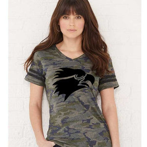 Ladies Colby Eagle Camo Fine Jersey Tee
