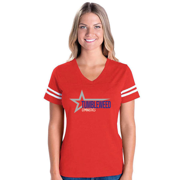 Ladies Tumbleweed Open Star Customizable Fine Jersey