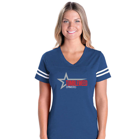 Ladies Tumbleweed Open Star Customizable Fine Jersey