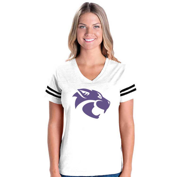 Ladies Cat Head Fine Jersey Tee