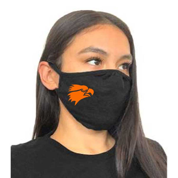 Adult Colby Eagle Ear Loop Face Mask with Number