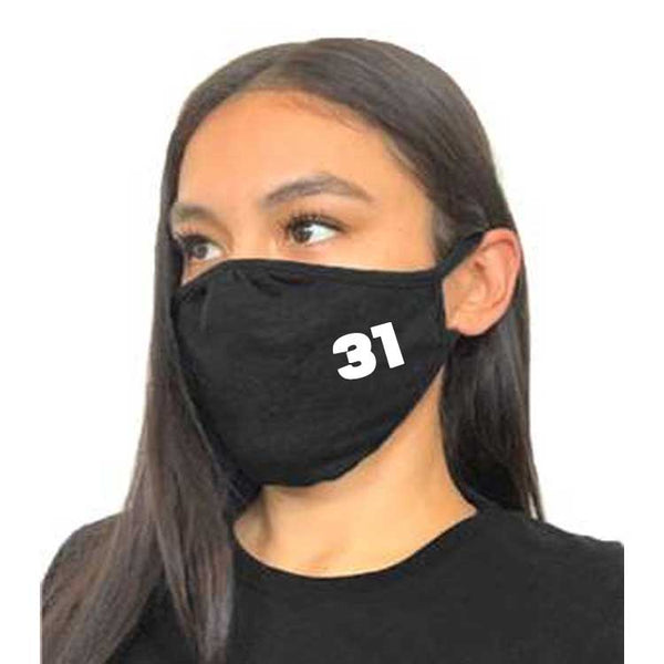 Adult Colby Eagle Ear Loop Face Mask with Number