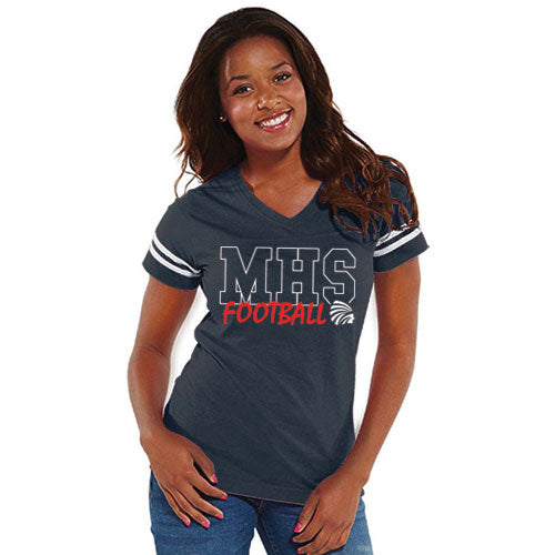 Ladies Navy MHS or MHSE Multisport Fine Jersey