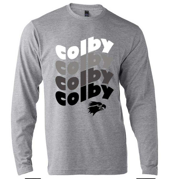 Adult Colby Gradient Logo Long Sleeve