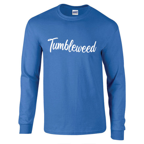 Adult Tumbleweed Script Long Sleeve