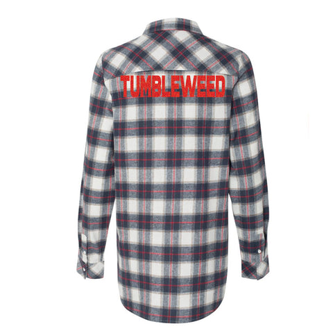 Ladies Tumbleweed Long Sleeve Flannel Shirt