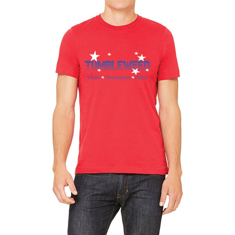 Adult or Youth Tumbleweed Stars and Stripes Tee