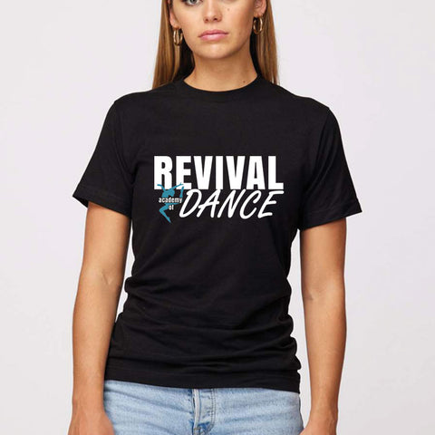 Adult Black Revival Academy of Dance T-Shirt