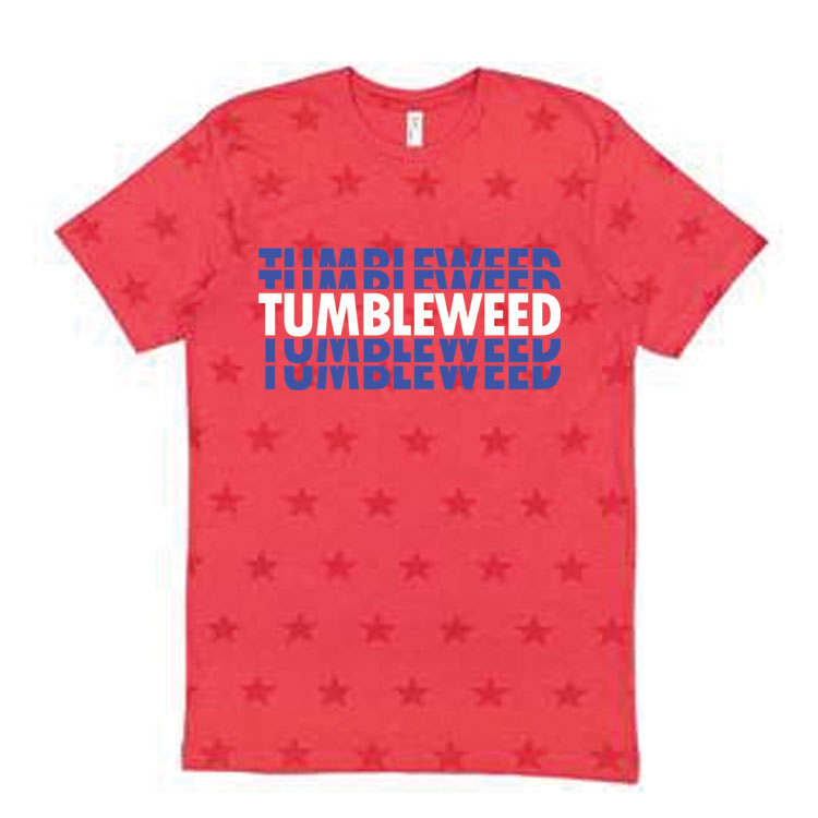 Adult Stacked Tumbleweed Stars Tee