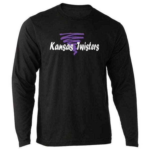 Kansas Twisters Logo Long Sleeve