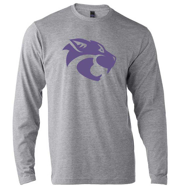 Adult Cat Head Logo Long Sleeve